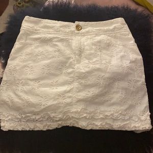 00 Lilly Pulitzer Lace Skirt